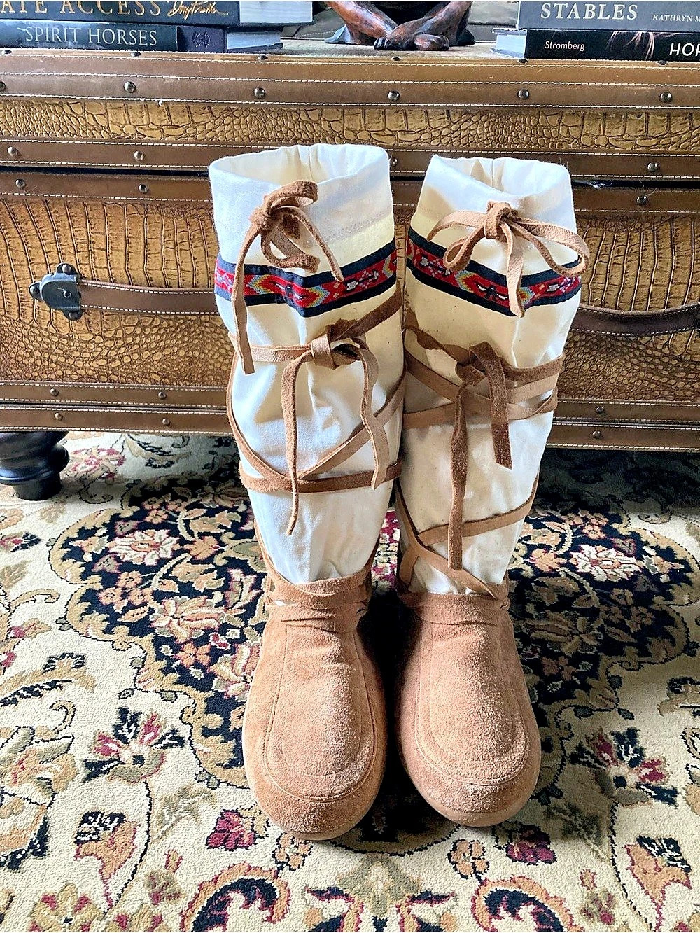 Mens’s Steger Mukluks Arctic with Ribbon